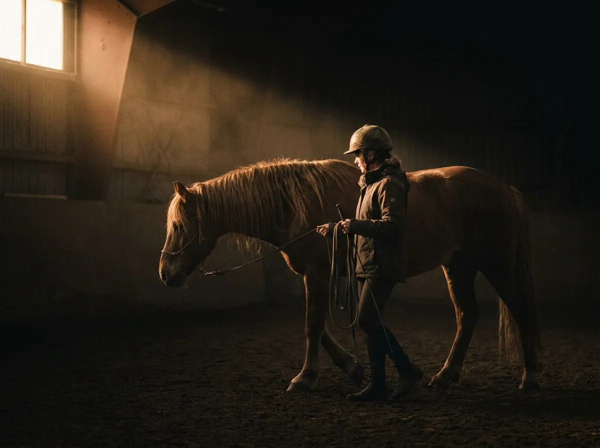 Motiv zur Reitweise Bodenarbeit / reitfrei