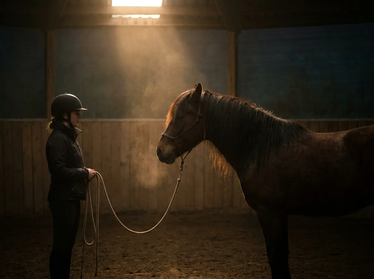 Motiv zur Reitweise Natural Horsemanship