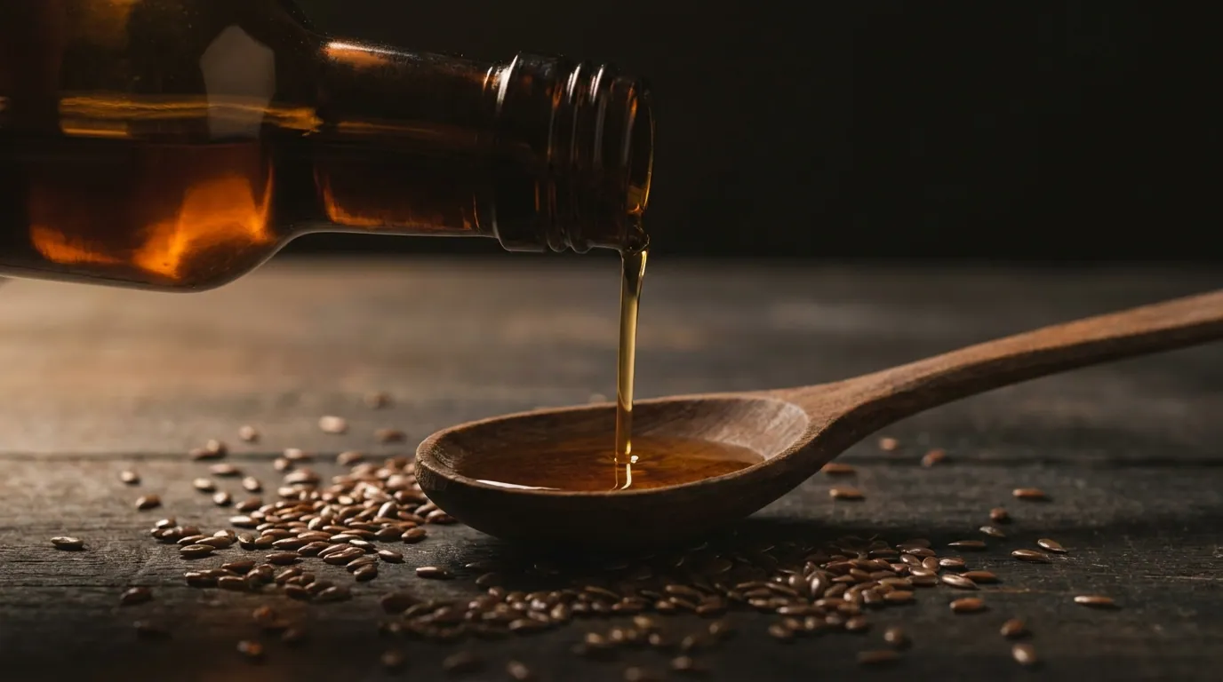 Beitragsbild: Omega-3 beim Pferd — Leinöl, Algenöl oder Lachsöl?
